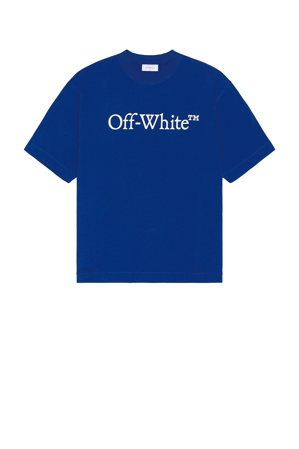 

Футболка Bookish Skate с короткими рукавами Off-White, синий