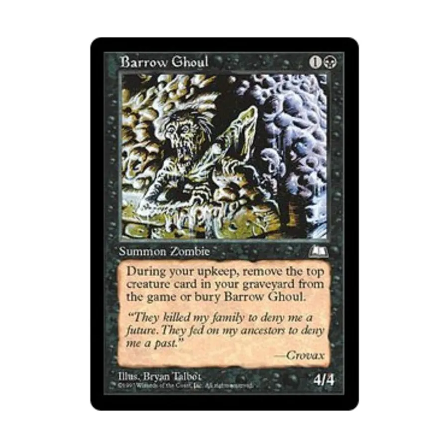 

CCG Курганный гуль (клавиша), MTG - Weatherlight