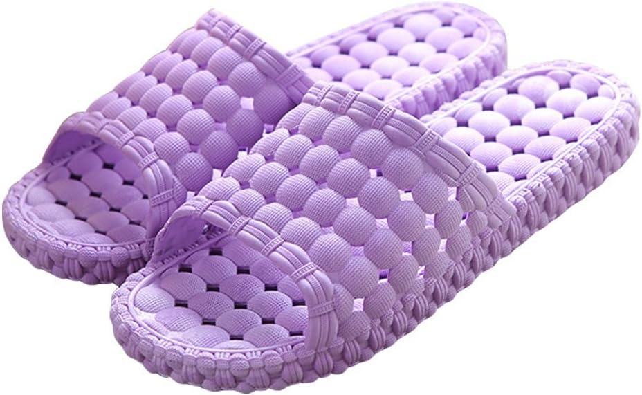 

Женские и мужские тапочки Matari для ванной и душа, однотонные, слайдоны, для бассейна, фиолетовый