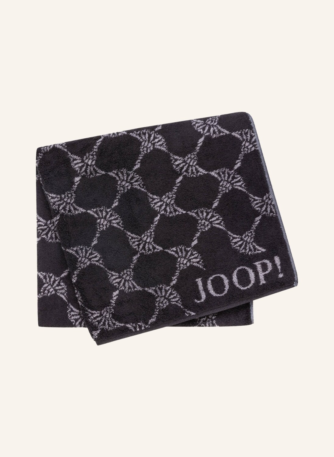 

Полотенце для душа васильк JOOP!, черный/серый