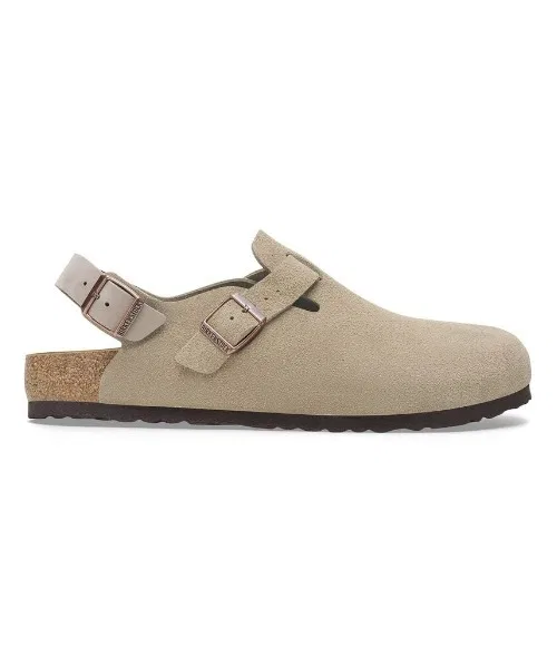 Унисекс сандалии из замши Birkenstock Tokio NARROW чёрные — фото 4