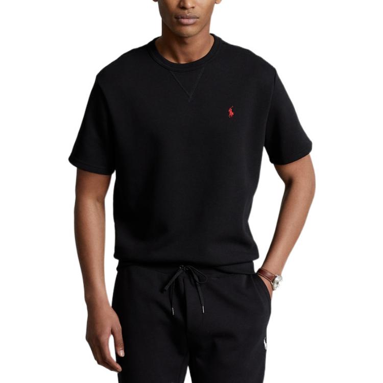 Футболка мужская черная Polo Ralph Lauren — фото 3