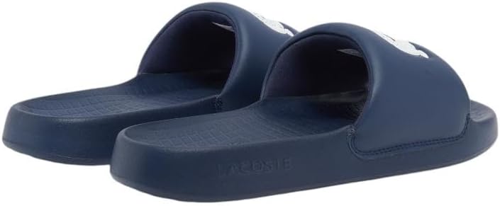 Lacoste мужские сандалии Serve Slide 1.0, Navy & White Croc — фото 3
