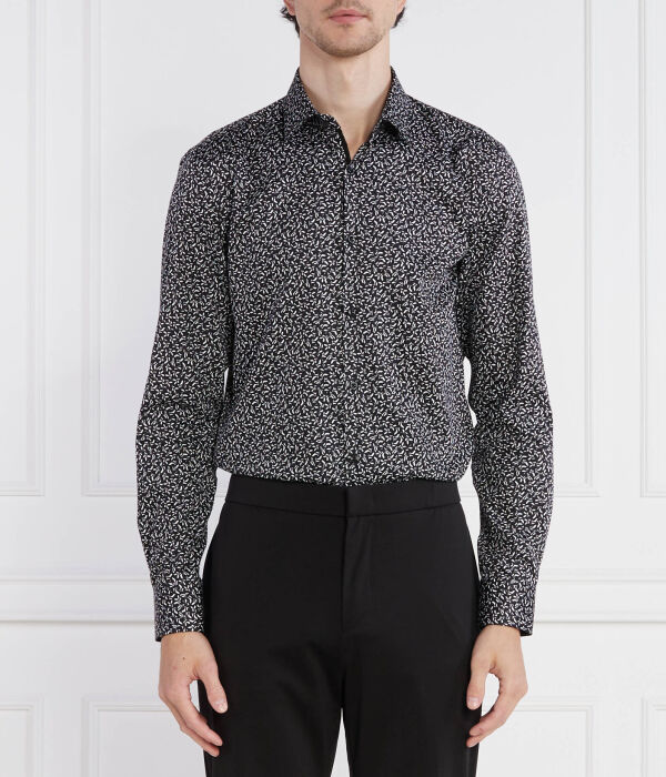 

Рубашка koey Slim fit Hugo, черный