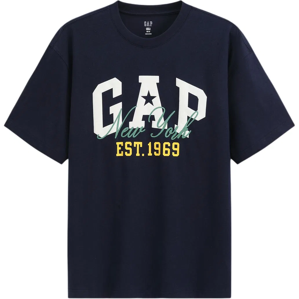 Футболка унисекс crew neck GAP, Marine Blue