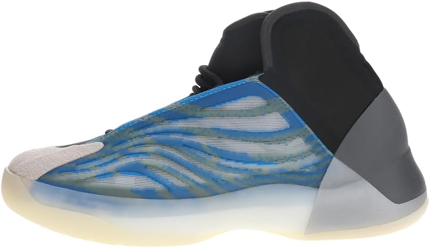 Детские кроссовки adidas Yeezy Quantum на шнуровке для мальчиков, синий — фото 3