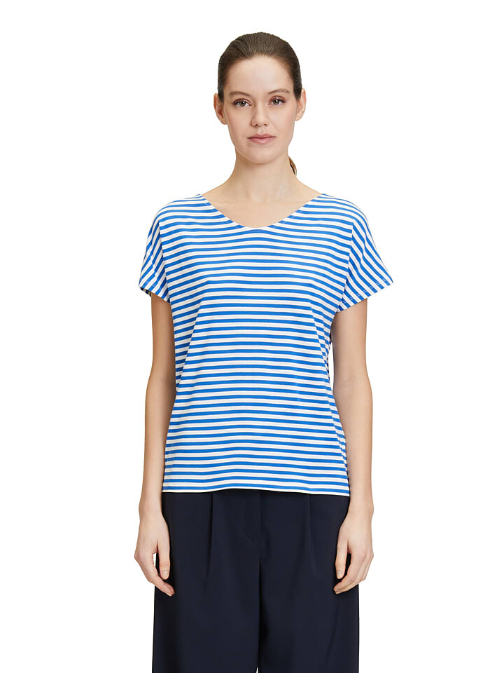 

Футболка Betty Barclay Shirt, цвет Hellblau/Weiß