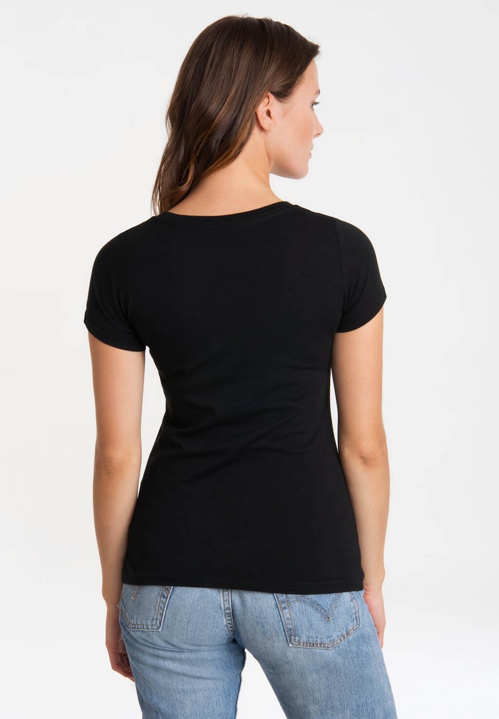 

Футболка с принтом T-SHIRT WOODSTOCK LOGOSHIRT, черный