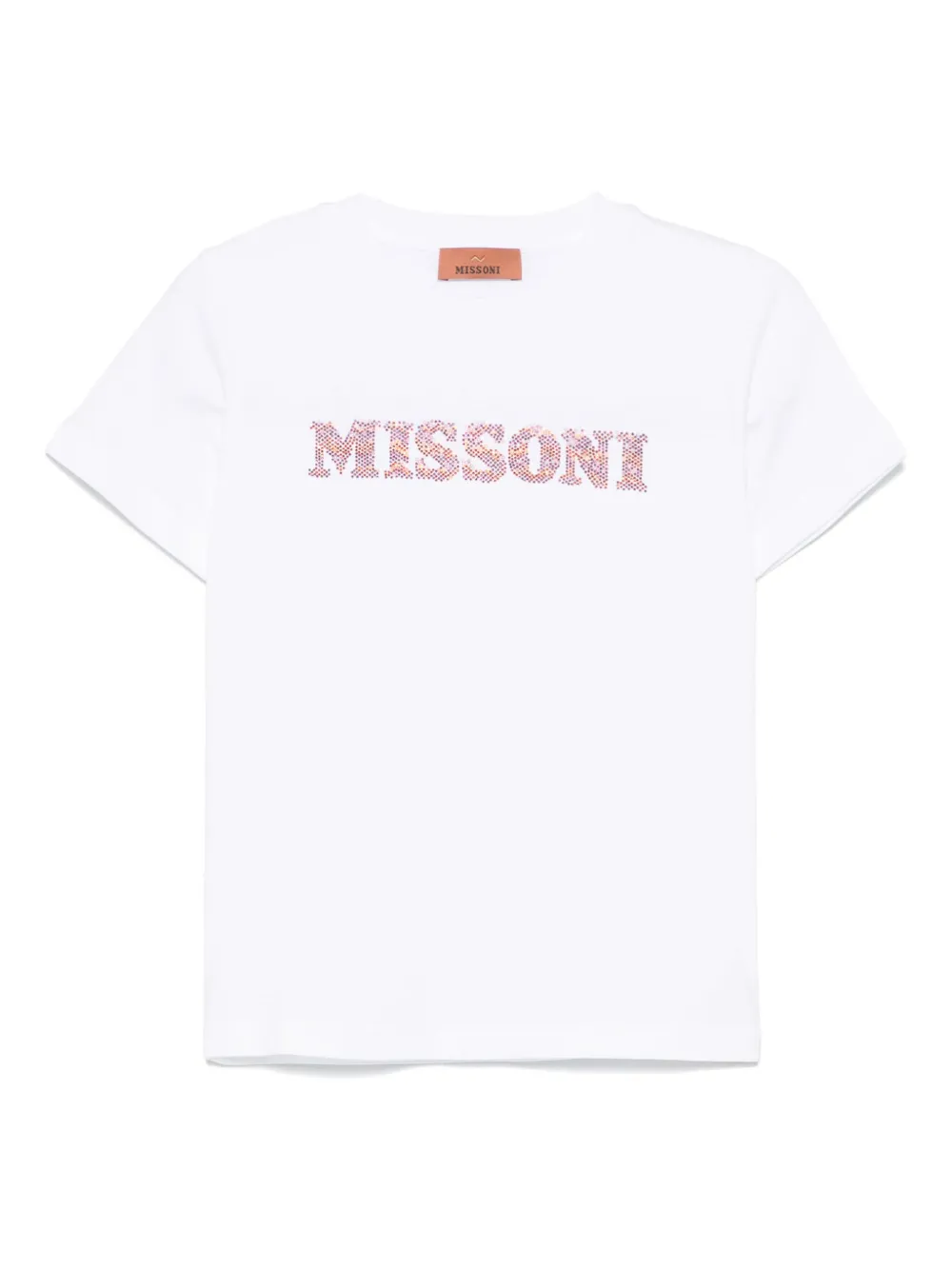 

Футболка с логотипом Missoni Kids, белый