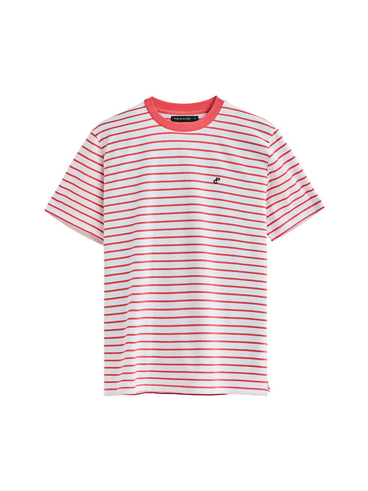 

Polo Club Рубашка бело-розового цвета