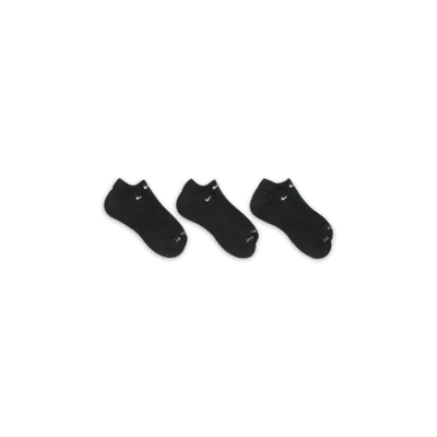 Носки Nike Everyday Plus Cushion Training No-Show (3 шт), черный/белый — фото 3