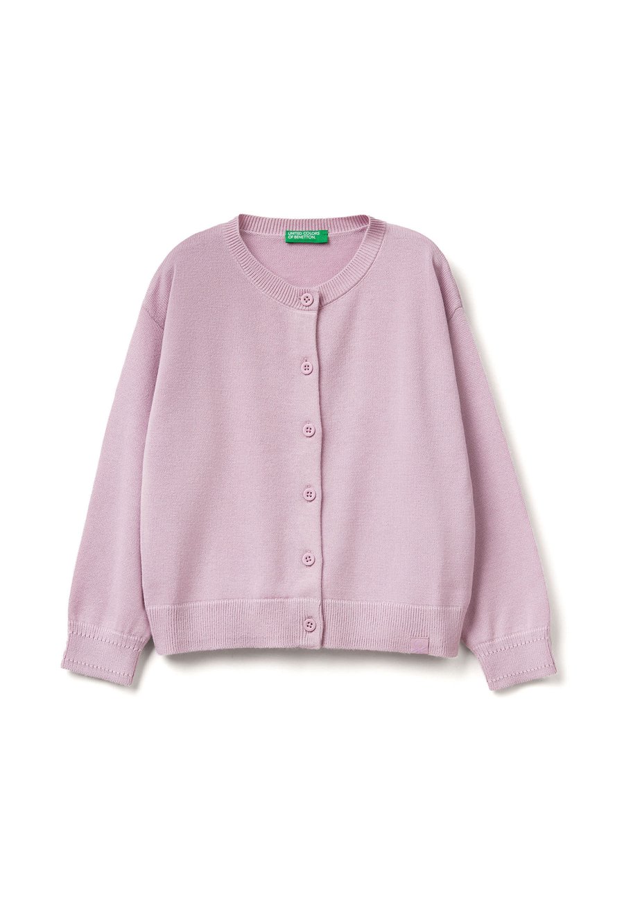 

Кардиган United Colors of Benetton PURE CREW NECK , Violet/Lilac