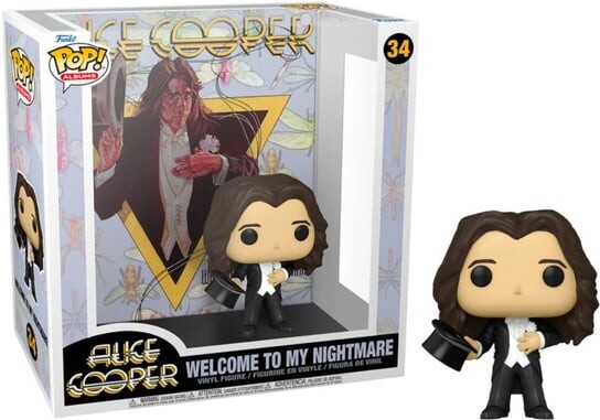 

Рок - Поп-альбом № 34 - Элис Купер - Добро пожаловать в мой кошмар Funko
