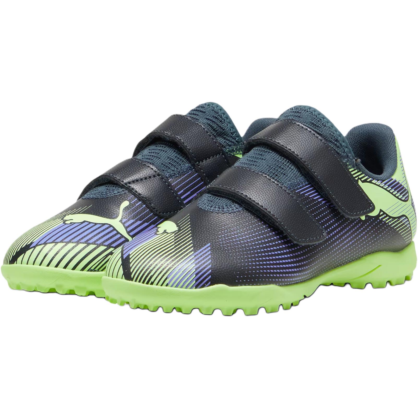 FUTURE 7 PLAY низкие детские футбольные бутсы gray kids PUMA, серый — фото 4