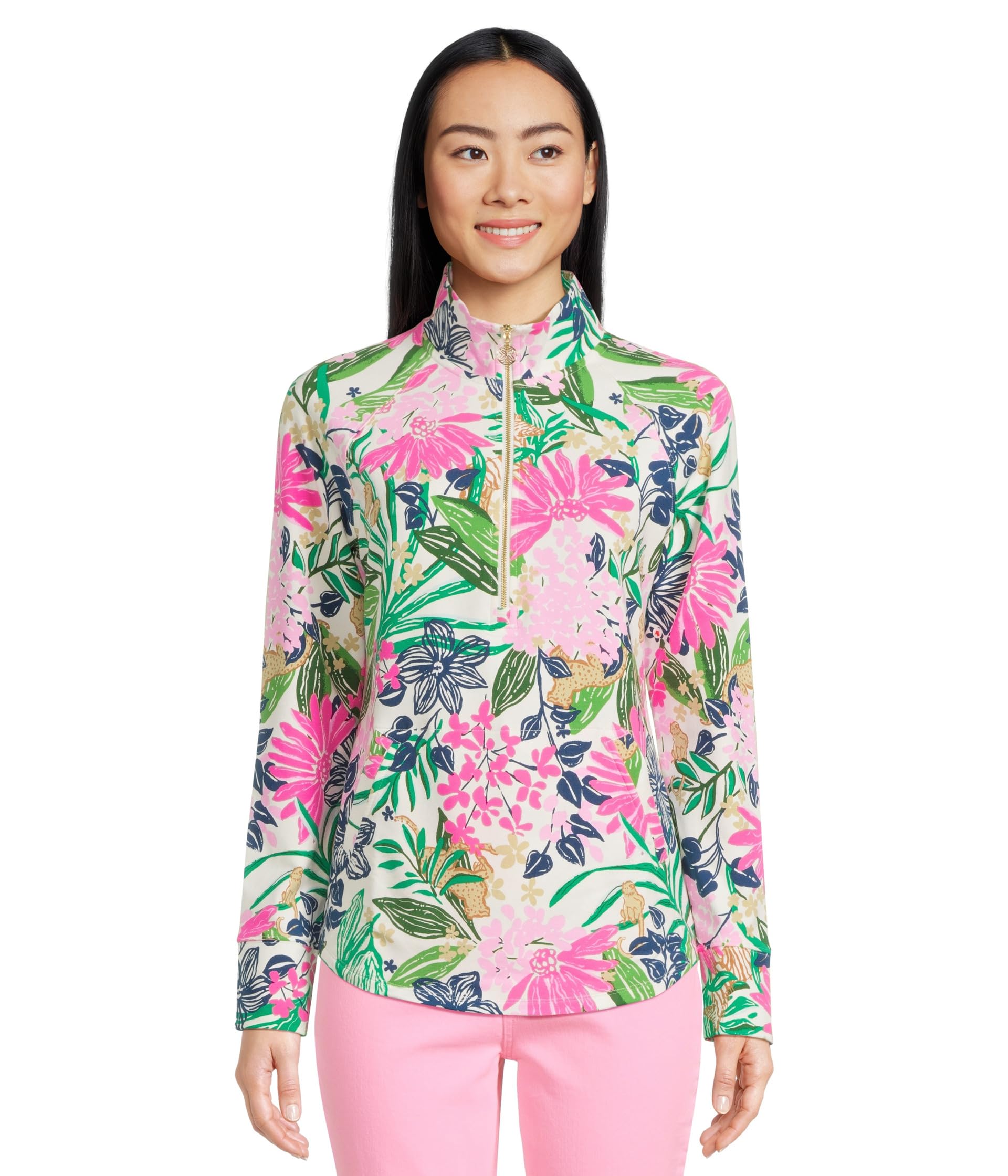 

Топ Lilly Pulitzer UPF 50+ Skipper Popover, цвет Multi Endless Summers