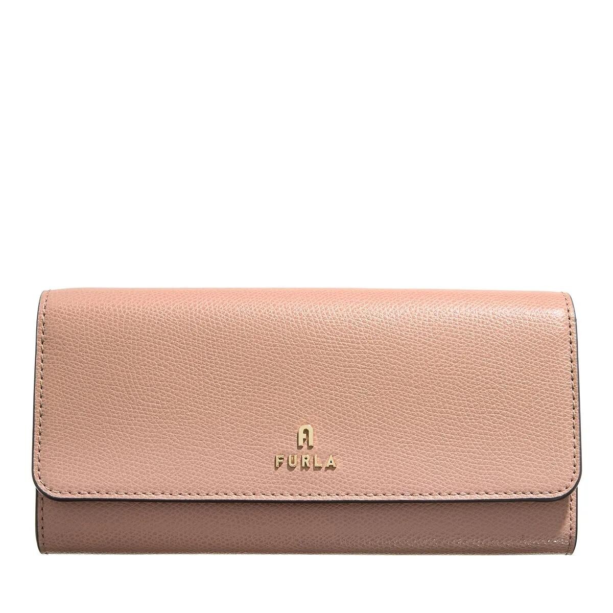 

Континентальный кошелек тюль+балерина и инт. Furla, розовый