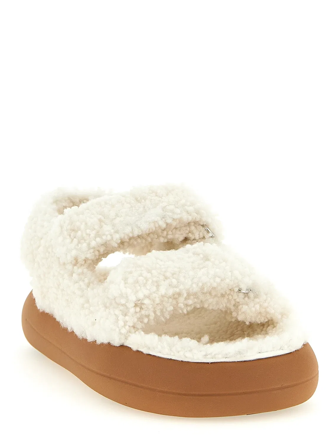 Сандалии из овчины Moon Boot, белый — фото 2