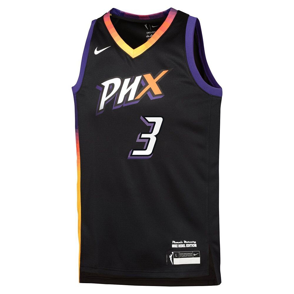 Молодежная майка Nike Diana Taurasi Black Phoenix Mercury 2024 Rebel Edition, цвет Wnb Black — фото 3