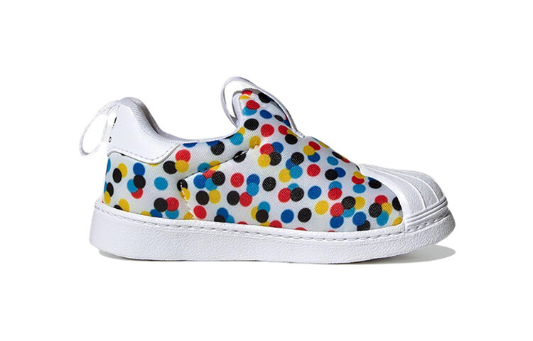 Кроссовки adidas originals Superstar Series Toddler Shoes TD Low-top White/Black/Red — фото 2