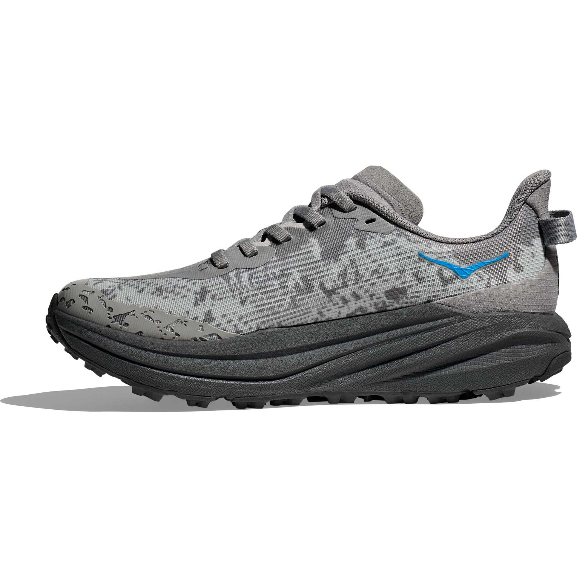 Детские кроссовки для бега по пересеченной местности Speedgoat 6 HOKA, Galactic Grey/Hoka Blue — фото 3