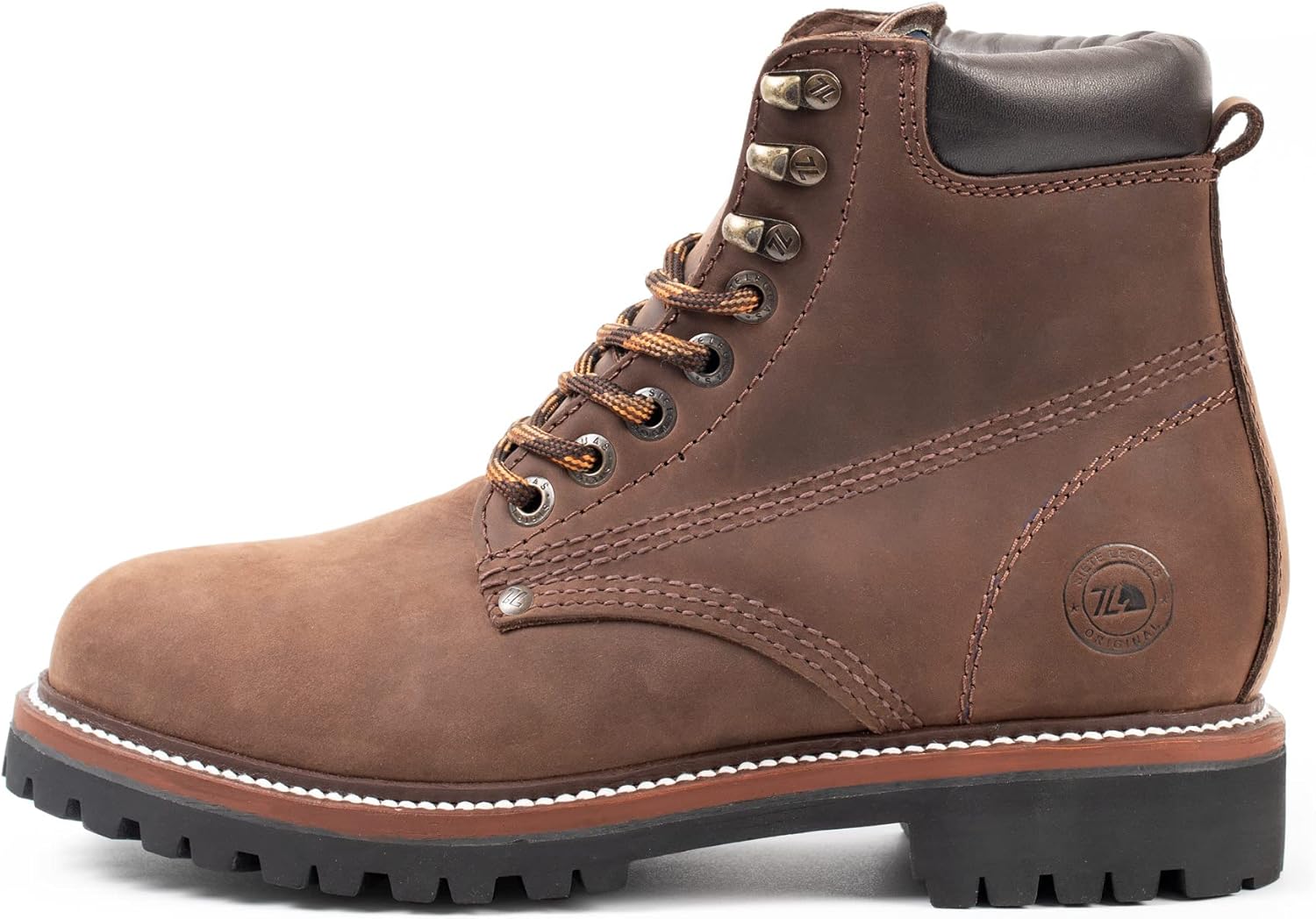 

Мужские кожаные туристические ботинки для активного отдыха, модель 2413 7L Siete Leguas, Crazy Brown