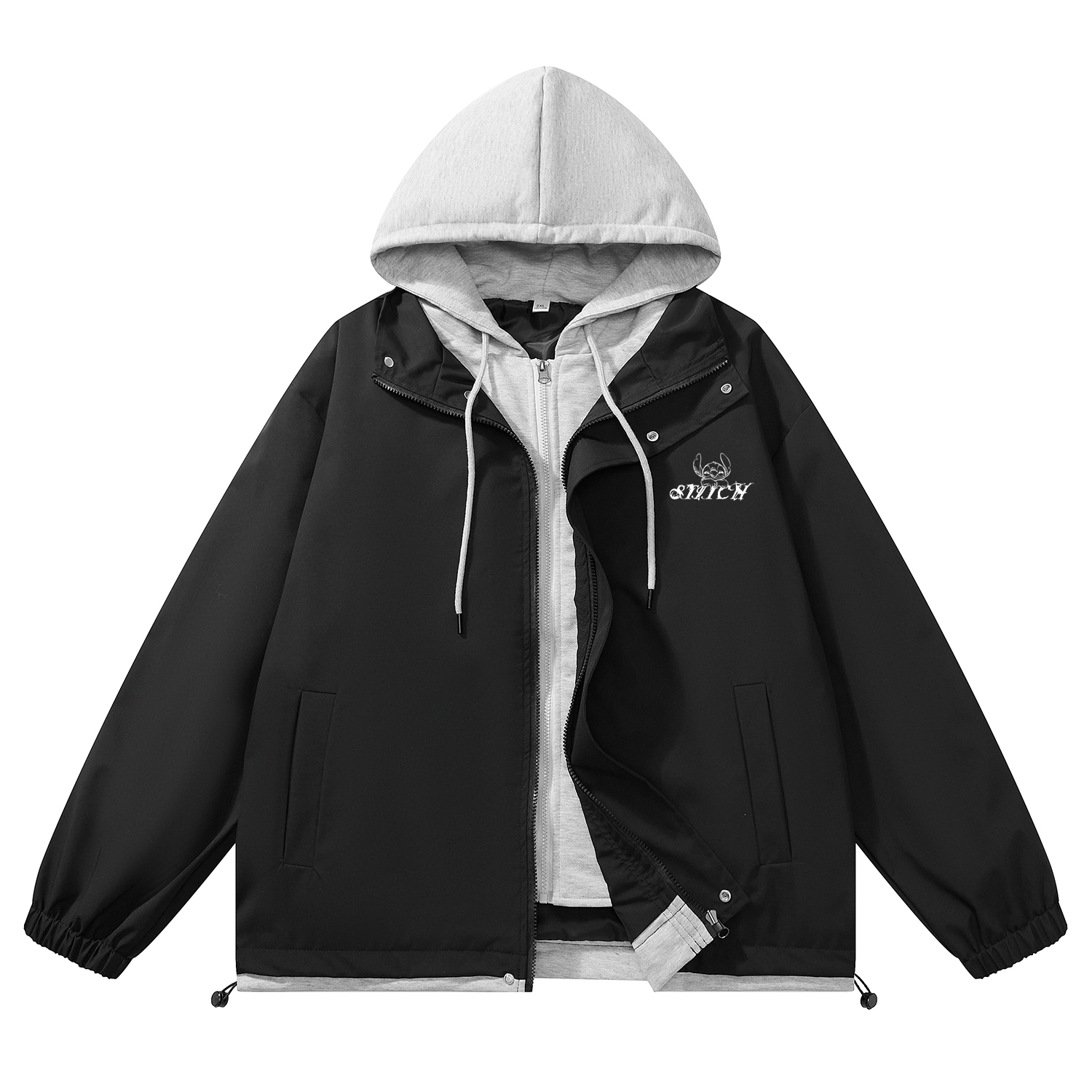 

Disney Куртка Unisex, Black+Light Heather Gray