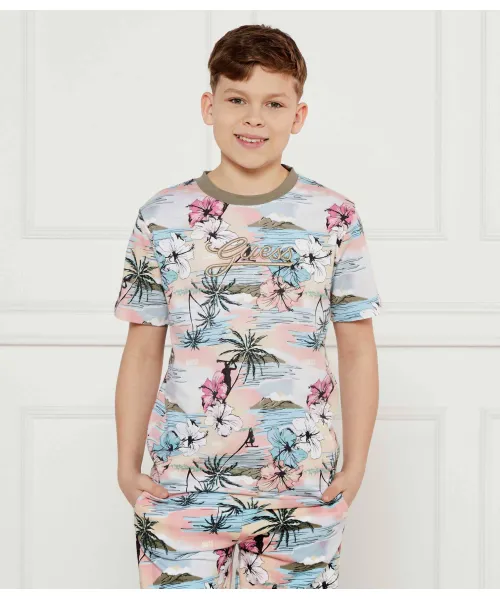 

Футболка Oversize fit Guess, мультиколор