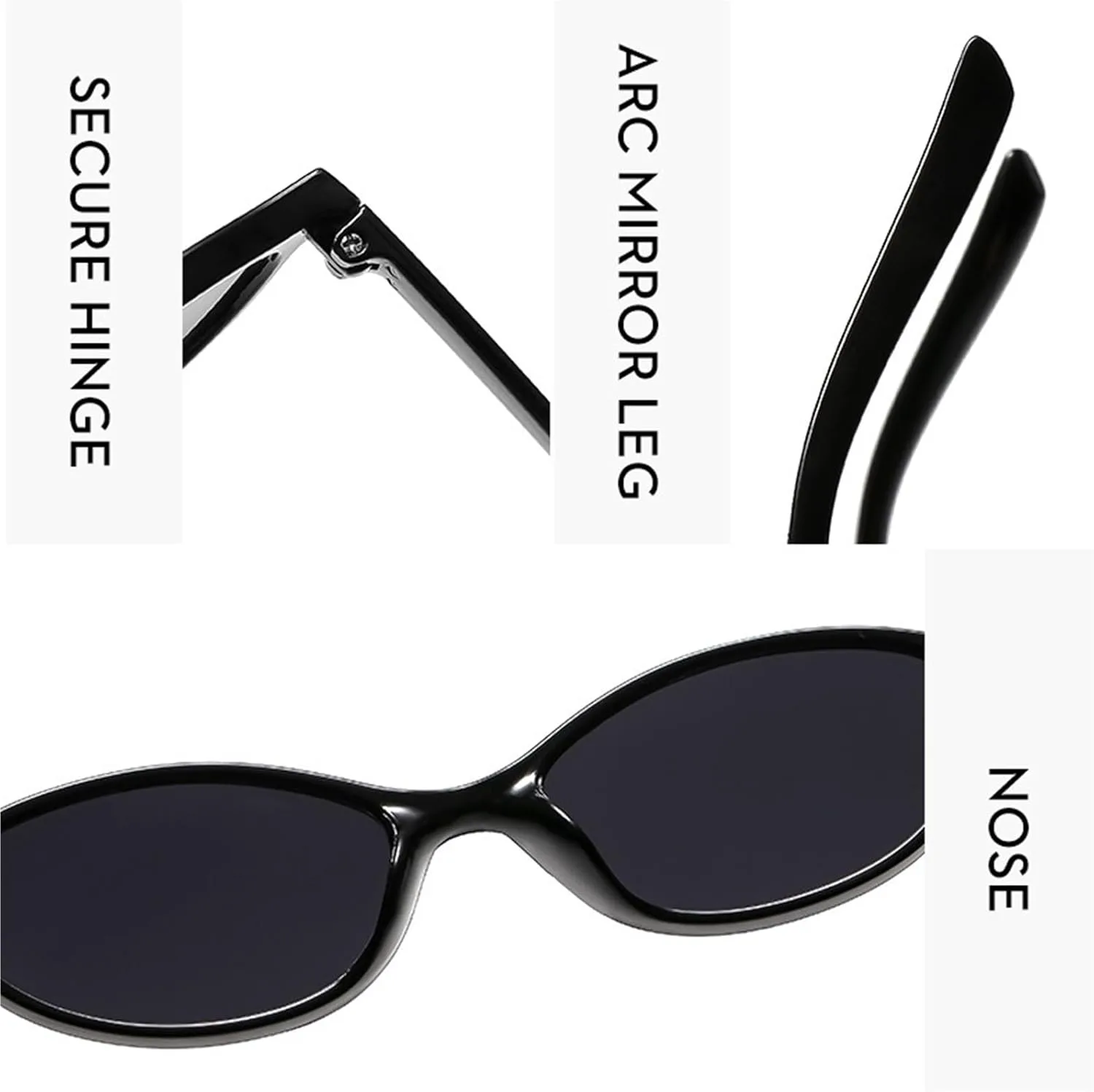 

Модные женские солнцезащитные очки в тонкой оправе для отдыха на природе и поездок на работу. Мужские солнцезащитные очки для повседневной носки Generic, Brown