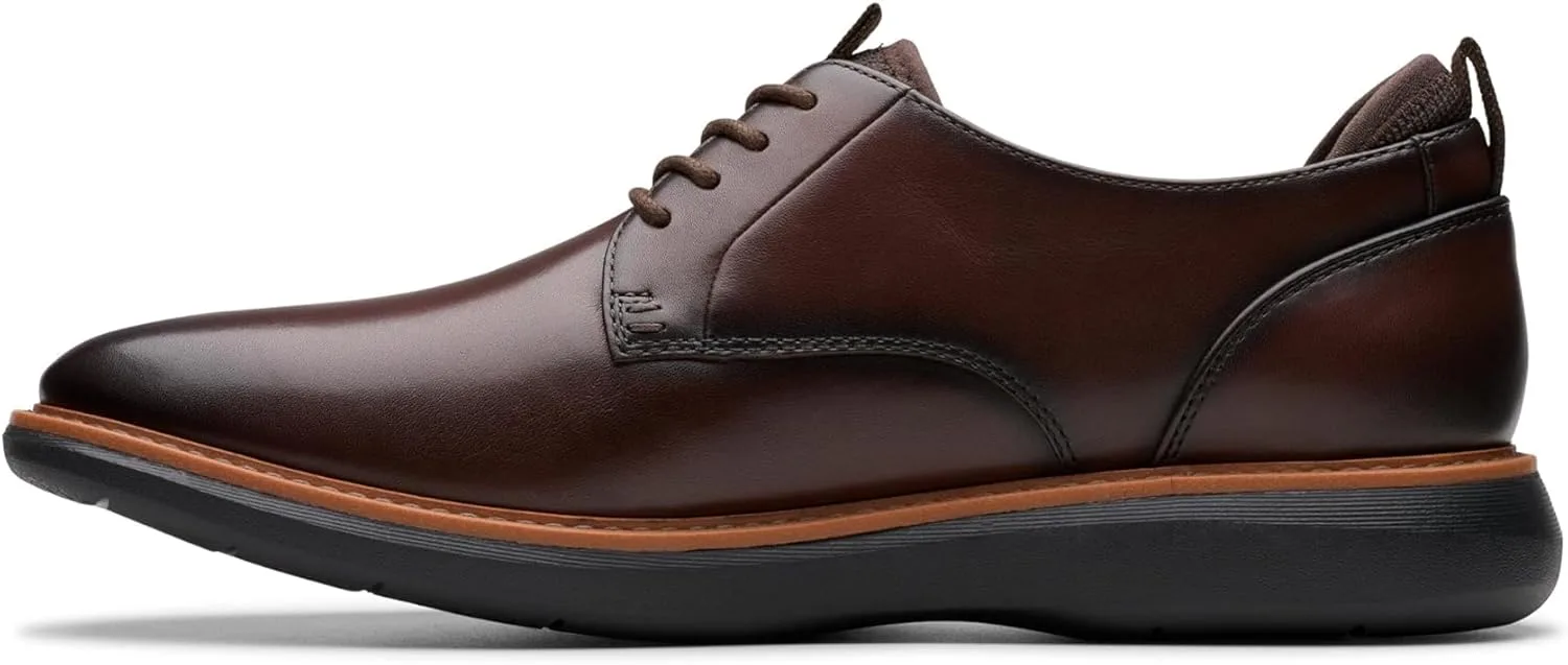 Мужские кроссовки Clarks Brantin Plain, темно-коричневый — фото 4