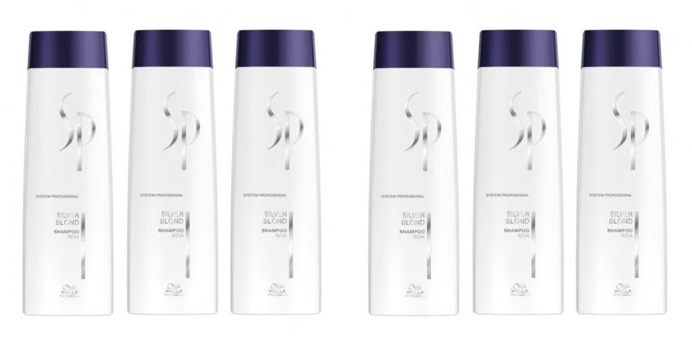 Шампунь Wella SP Silver Blonde, 6 x 250 мл Wella