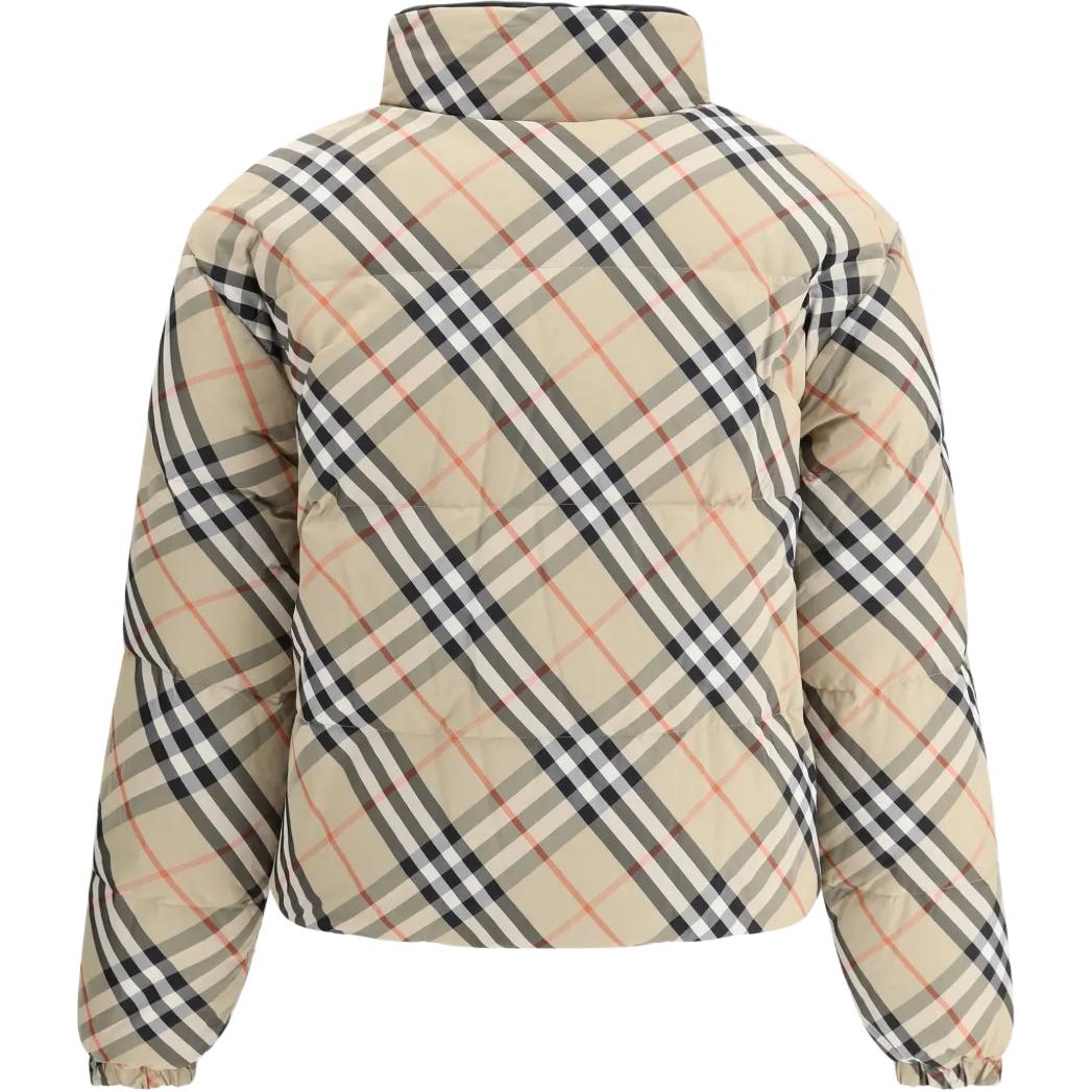 Реверсивная пуховая куртка Burberry, светло-бежевый — фото 2