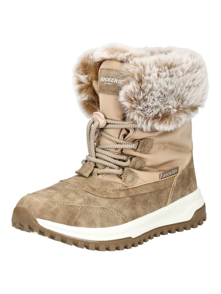 Ботильоны DOCKERS Stiefelette, цвет Mittelbraun