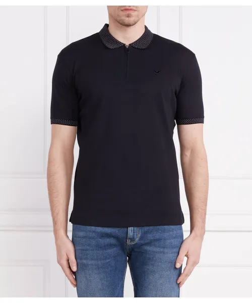 

Футболка поло Regular fit Emporio Armani, синий