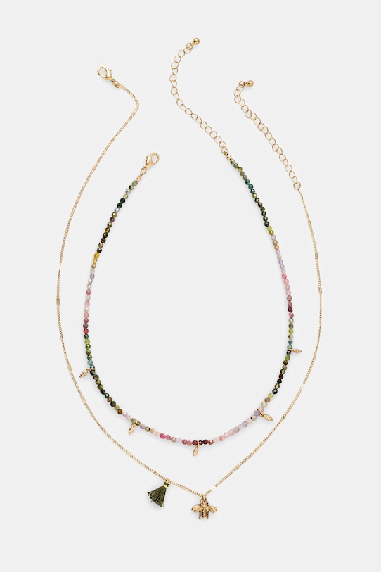 

2 ожерелья Medicine, золотой