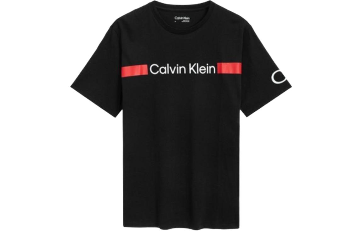 

Футболка мужская космическая черная Calvin Klein, черный