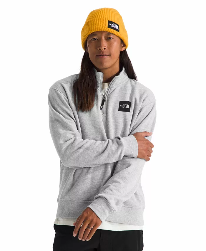 

Мужская толстовка Box Half Dome с молнией на ¼ The North Face, серый