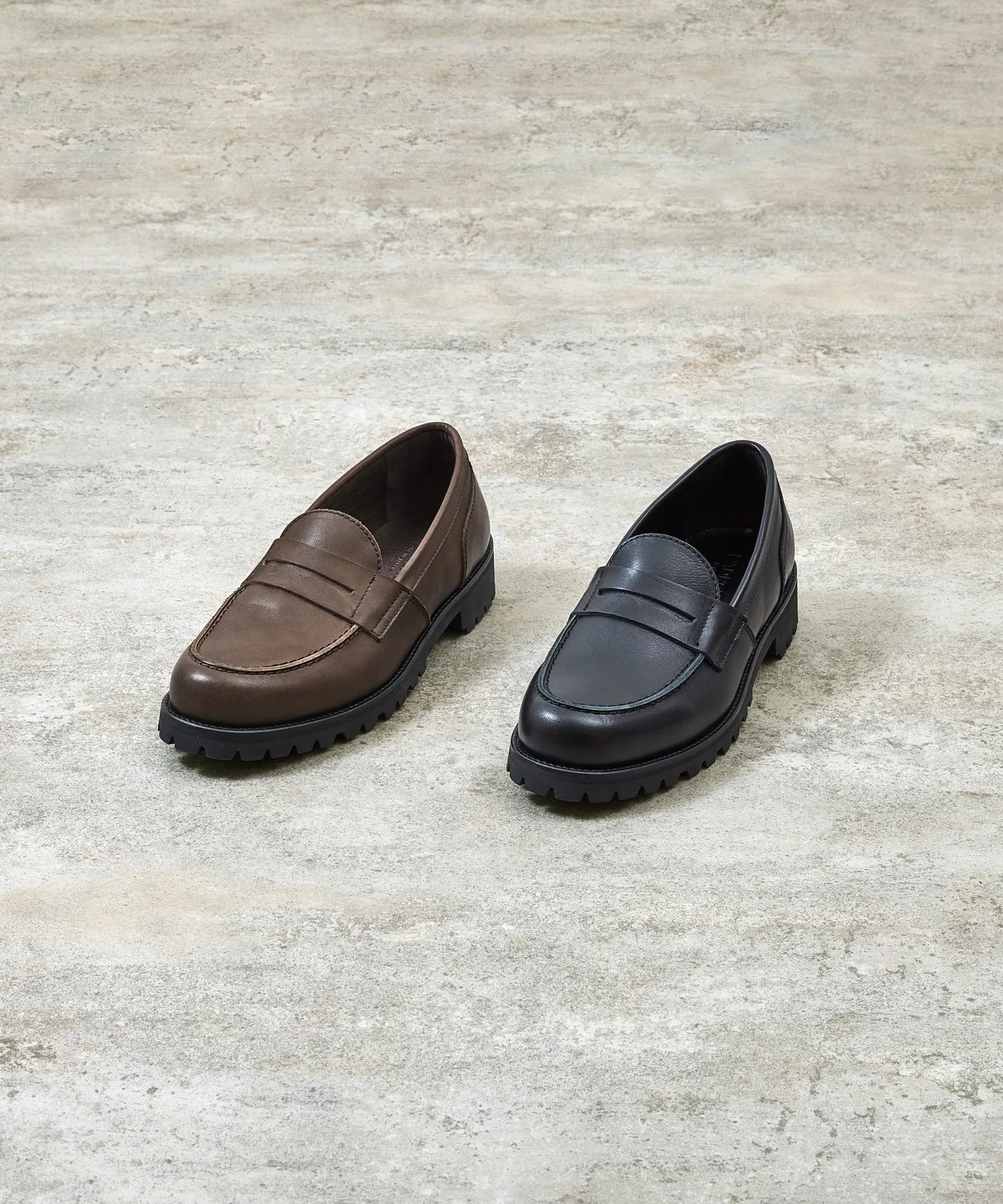 Мужские лоферы PADRONE Ex. LOAFERS with VIBRAM SOLE — фото 2