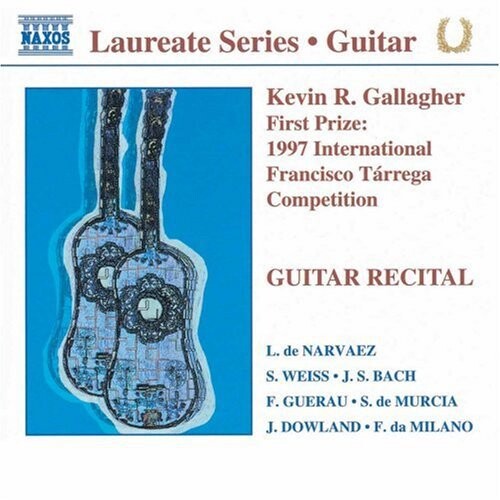 

CD диск Gallagher, Kevin: First Prize: 1997 Int'l Francisco Tarrega Comp