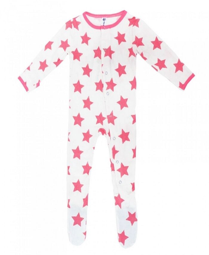 

Комбинезон со звездами для маленьких мальчиков и девочек Earth Baby Outfitters, белый
