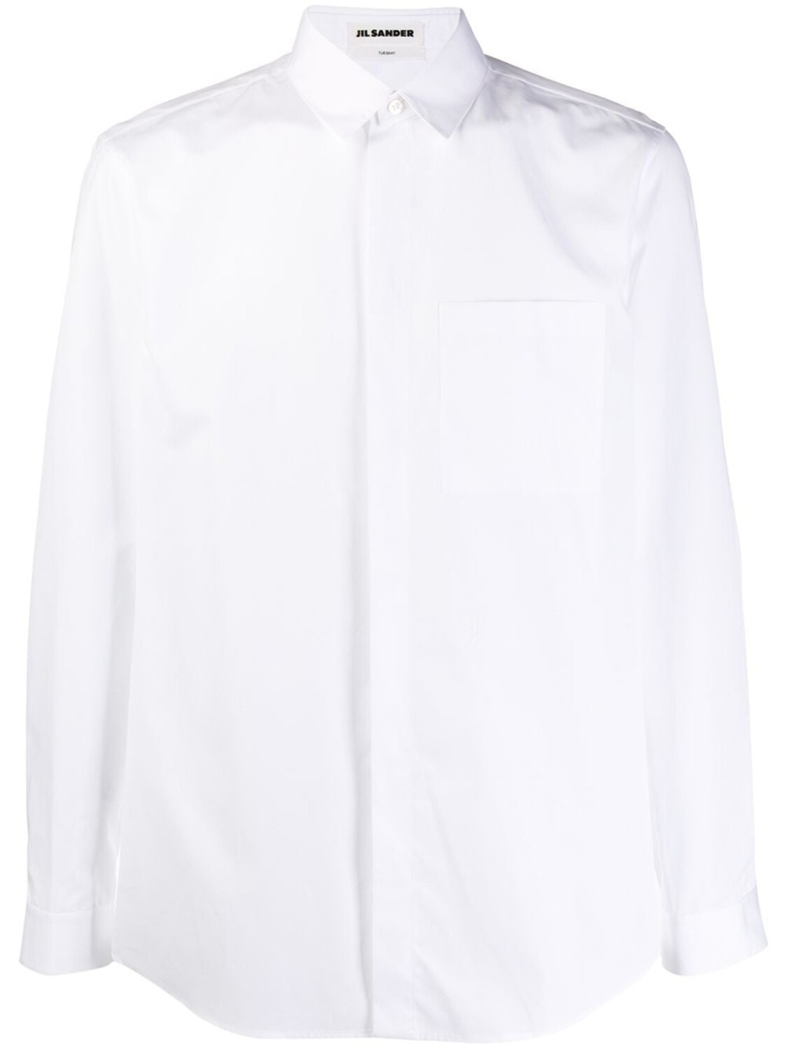 

Jil Sander рубашка свободного кроя, белый