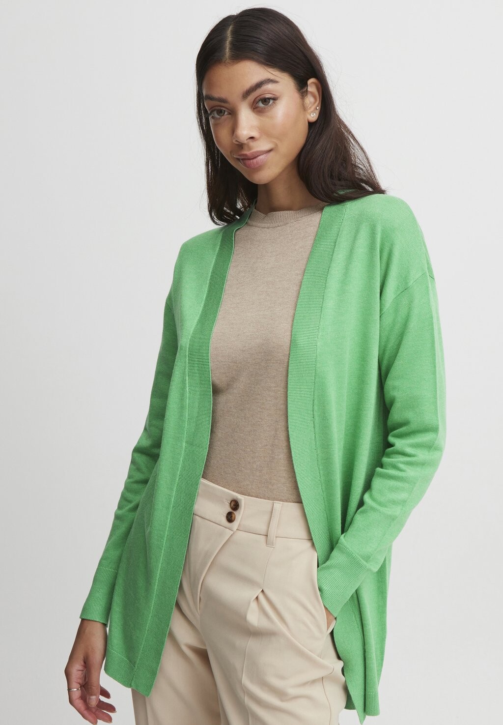 

Кардиган b.young BYMMPIMBAH LONG, цвет ming green melange, Зеленый, Кардиган b.young BYMMPIMBAH LONG, цвет ming green melange
