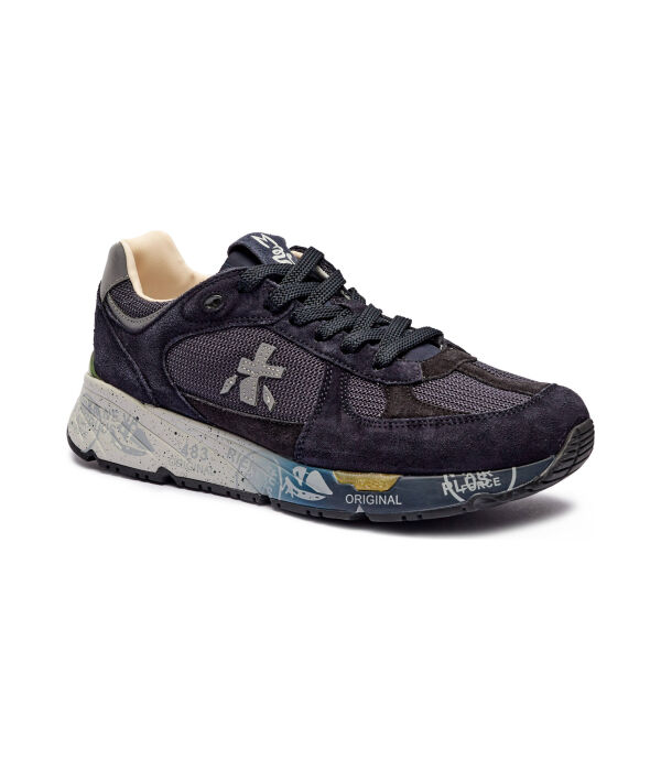 

Кеды кожаные Premiata Mase 7082, синий