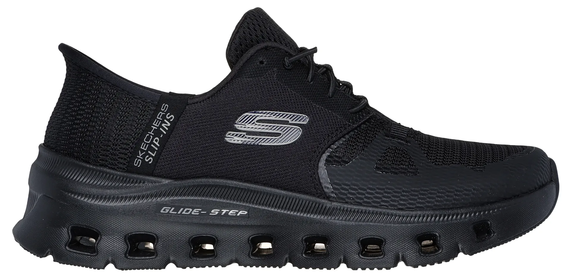 Skechers Slip-On Sneaker "GLIDE-STEP PRO", тапочки, повседневная обувь с удобной функцией подушки для пятки, черный — фото 3