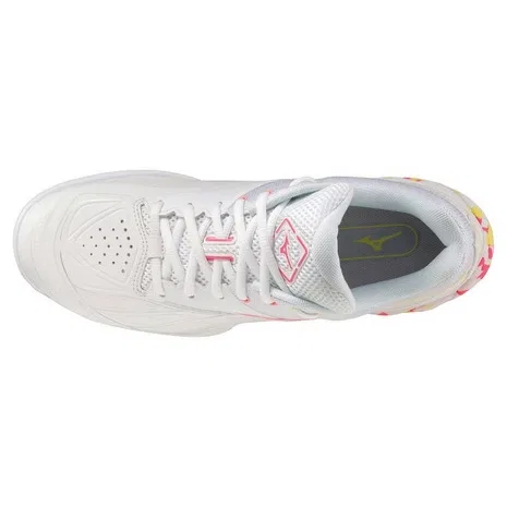 Кроссовки для бадминтона «Wave Fang 2 Fit» от Mizuno, White X Pink — фото 4