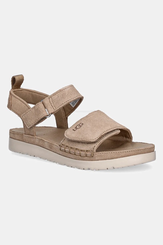 

Детские замшевые сандалии Goldenstar Ugg, бежевый