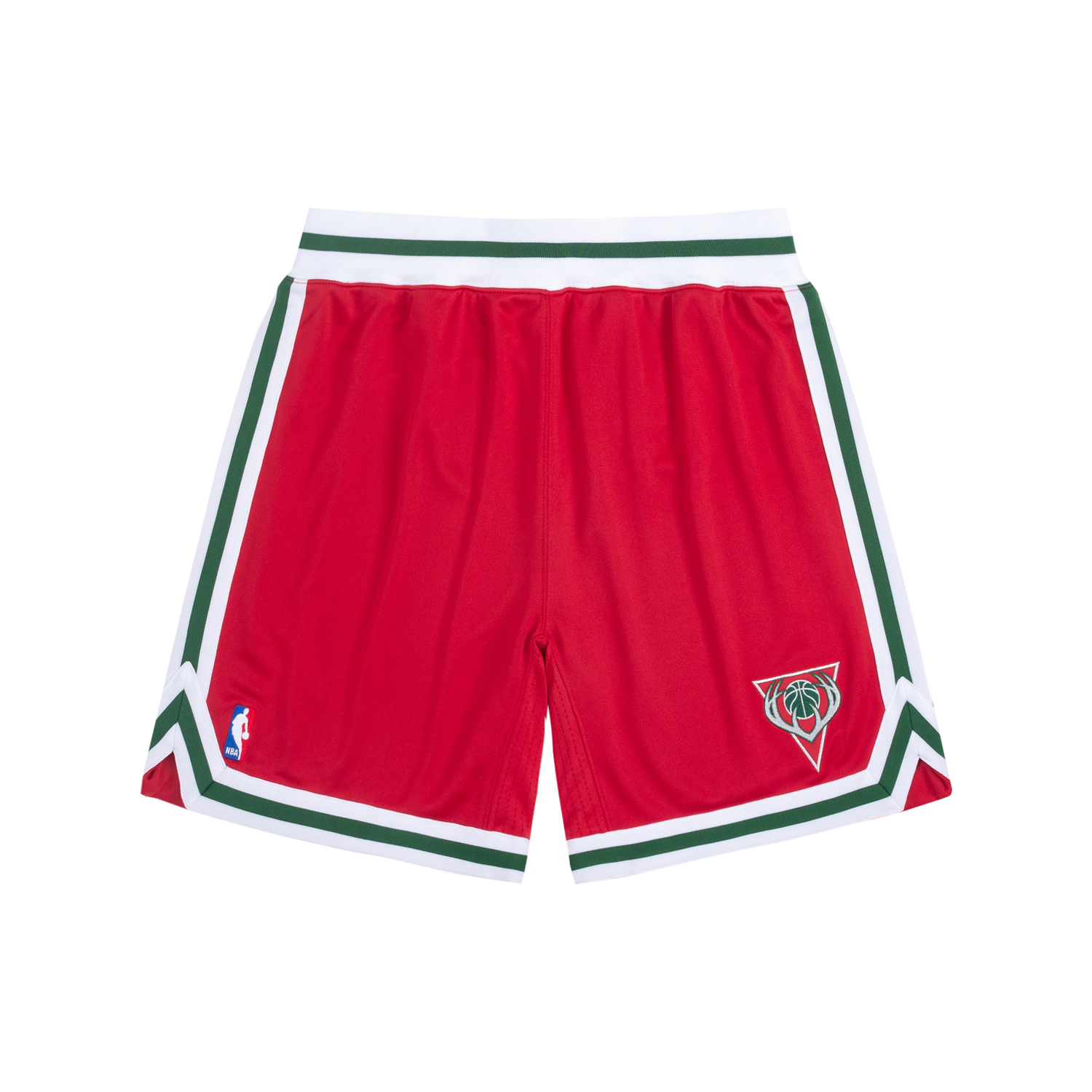 

Mitchell Ness Баскетбольные шорты унисекс, красные, средней плотности