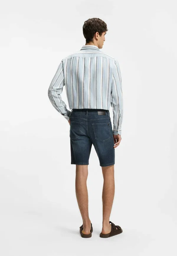 Шорты Re.Maine shorts bo denim shorts Boss, синий — фото 3