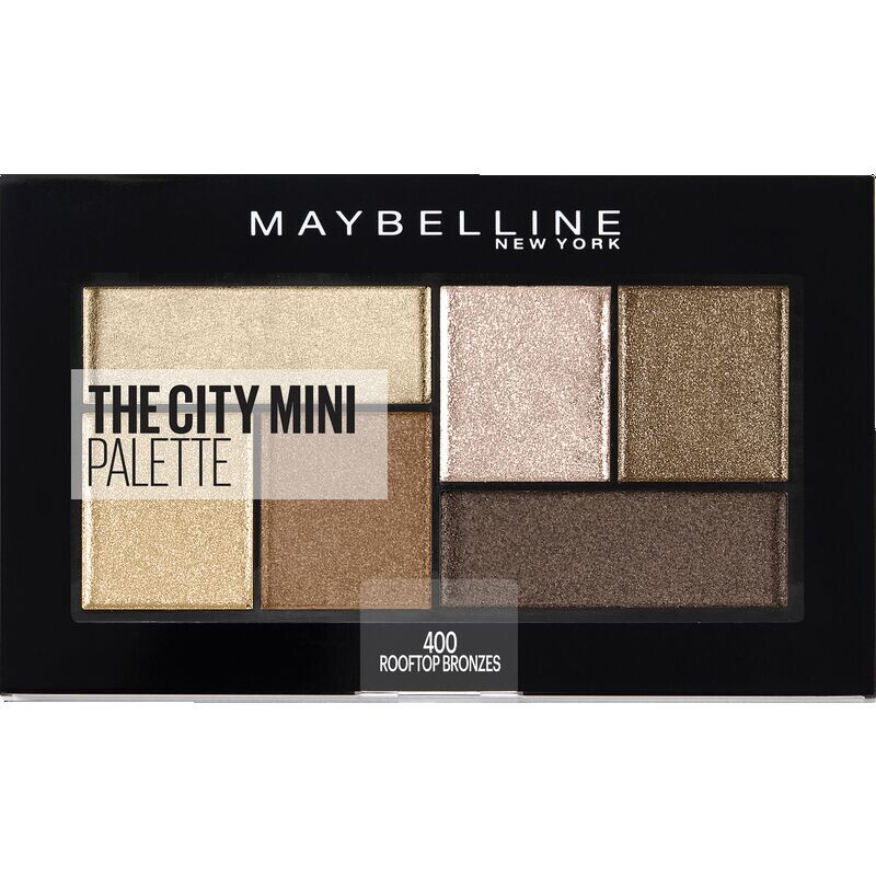 

Палитра теней The City Mini № 400 Rooftop Bronzes Maybelline New York, 6 g