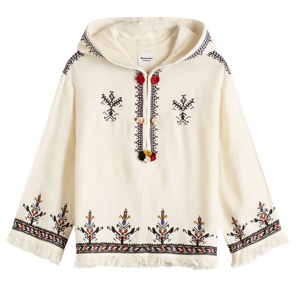 

Вышитая блузка Kameya Isabel Marant Étoile, экрю