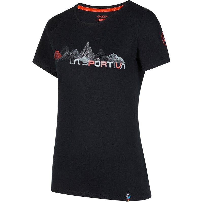 

Женская футболка с пиками La Sportiva, черный